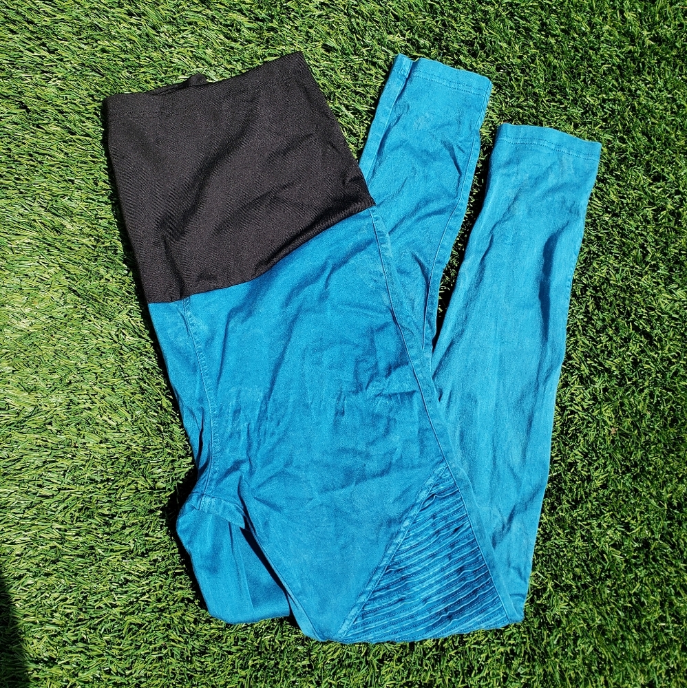 Preggo leggings (blue)